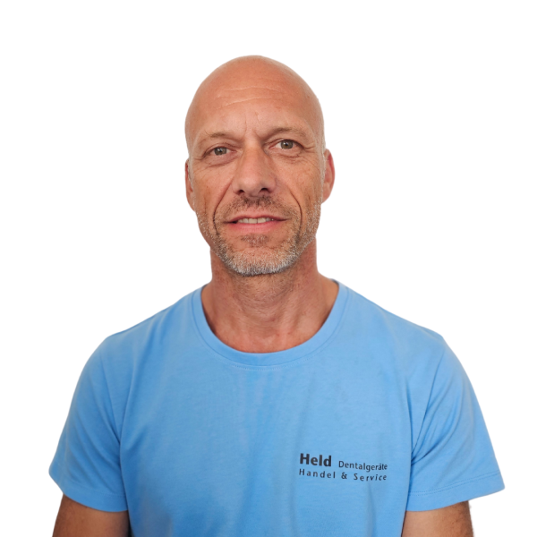 Porträt von Konrad Rinser, Servicetechniker bei Held Dental