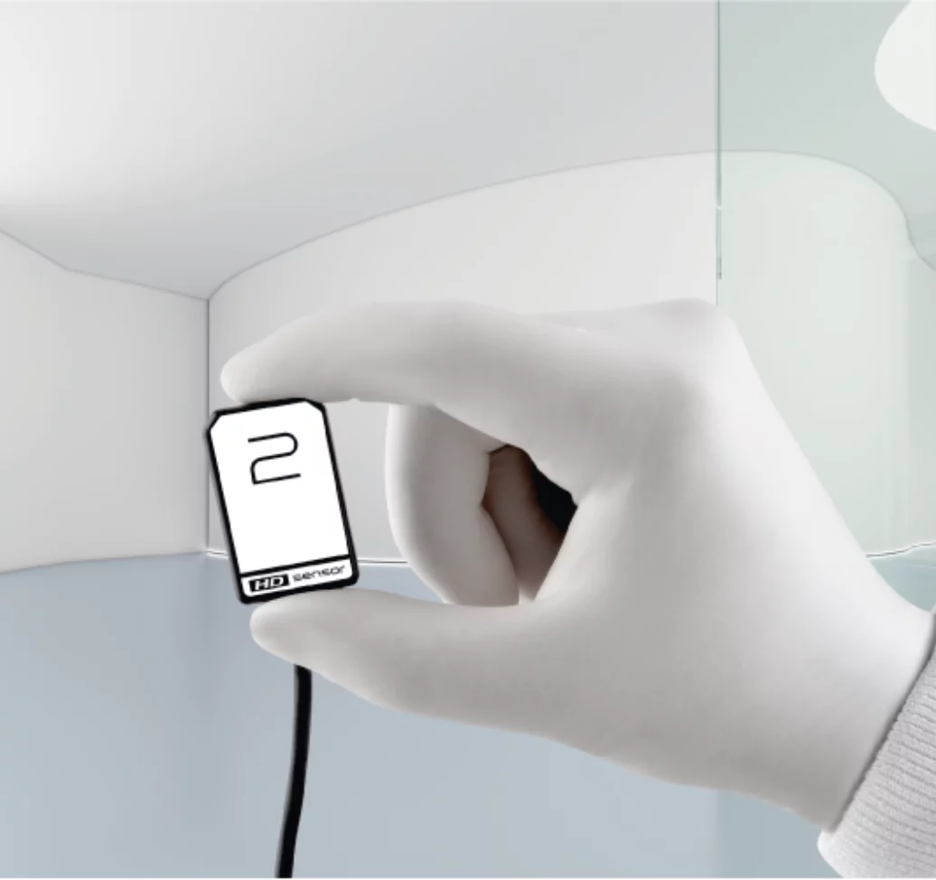 Castellini X VS Intraoraler Sensor